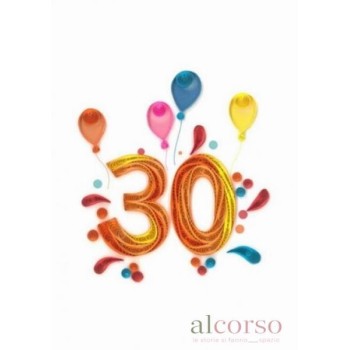 Biglietto auguri Happy 30 -...