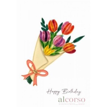 Biglietto compleanno Happy...