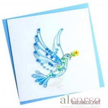 Biglietto pasqua Colomba -...