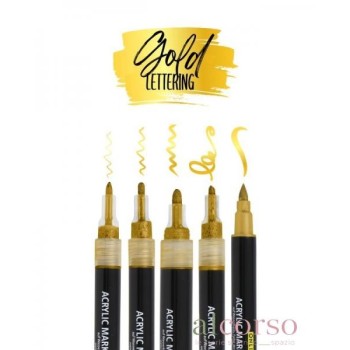 Set pennarelli da lettering...