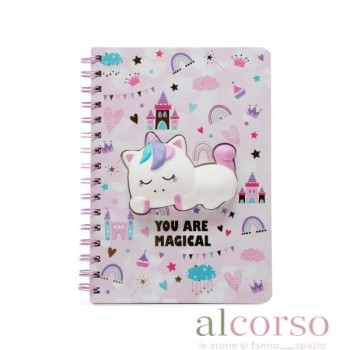 Notebook spiralato a righe...